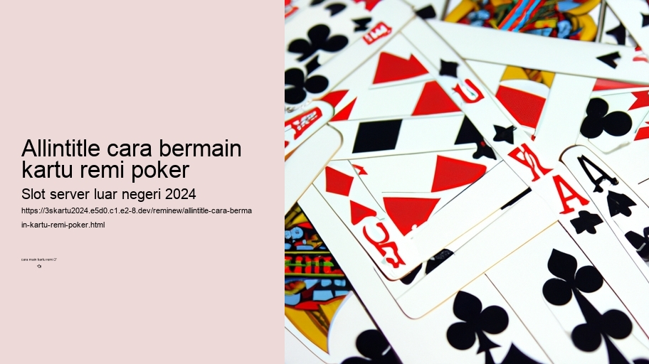 allintitle cara bermain kartu remi poker