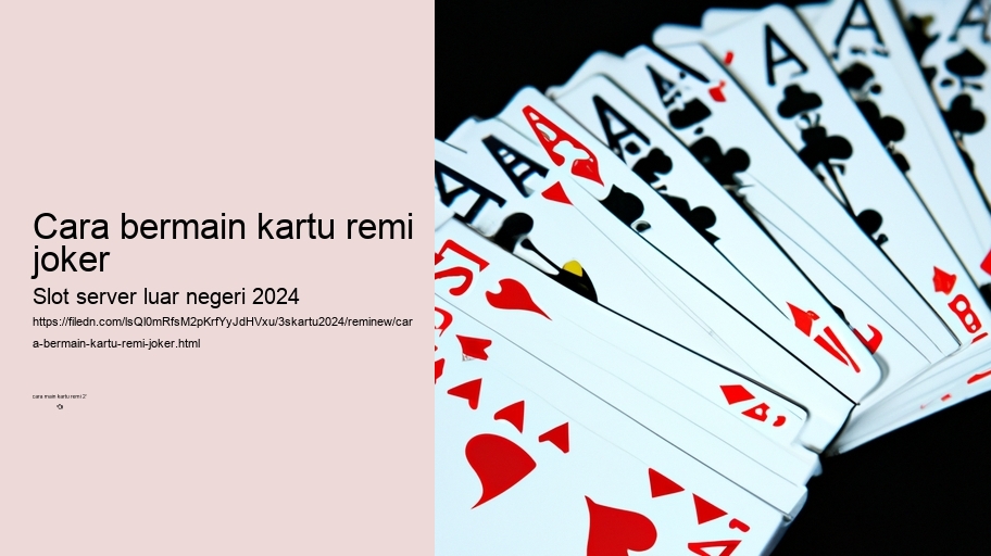 cara bermain kartu remi joker