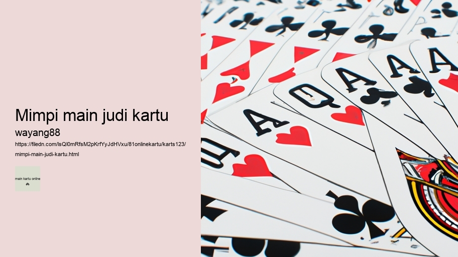 mimpi main judi kartu