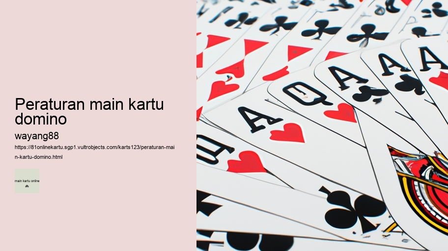 peraturan main kartu domino