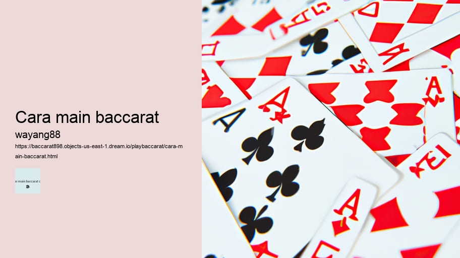 kunci menang baccarat