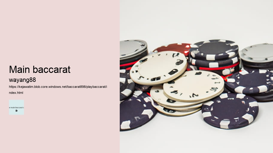 cara menang main baccarat online