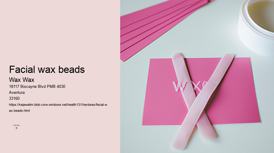 facial wax beads