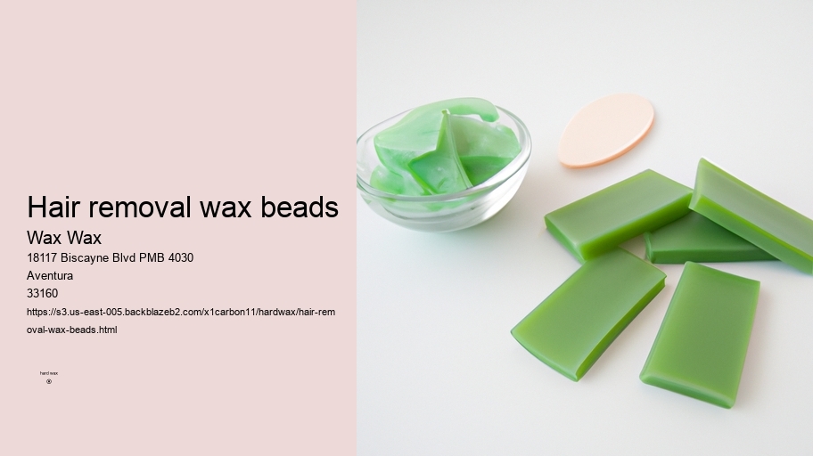 hair removal wax beads