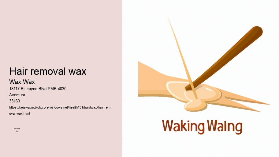 hair removal wax