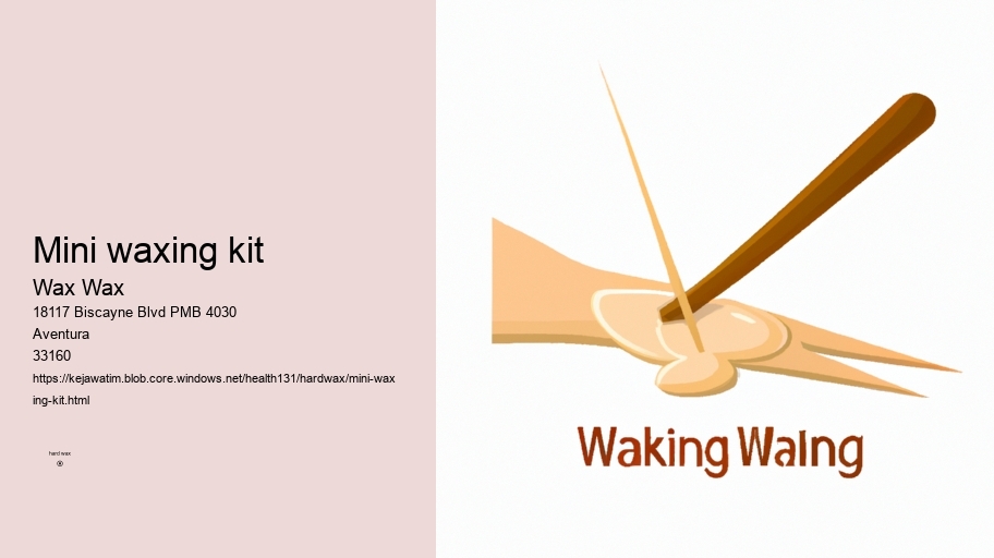 mini waxing kit