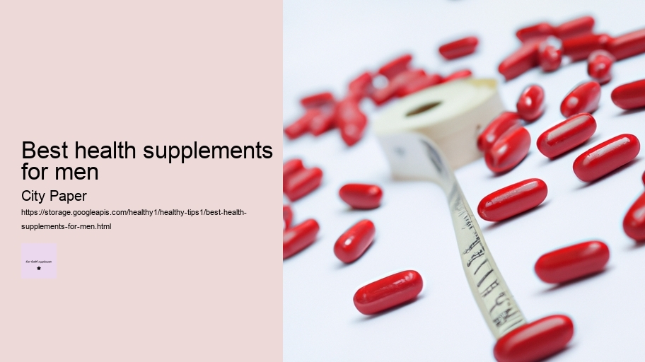 best health supplements for men
