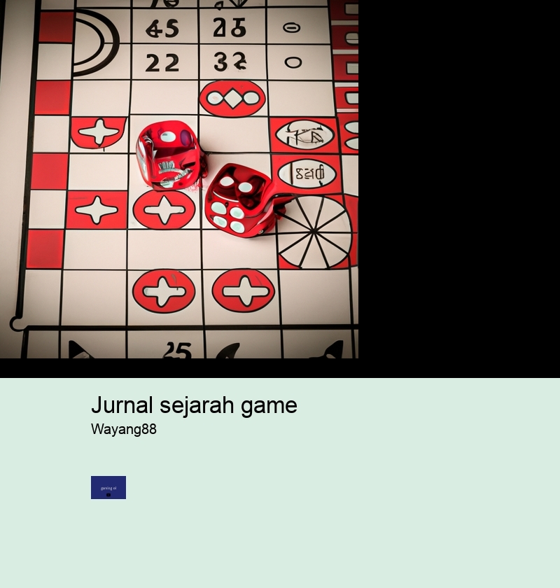 jurnal sejarah game