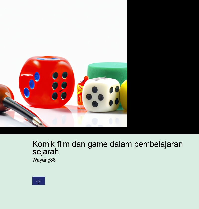 komik film dan game dalam pembelajaran sejarah