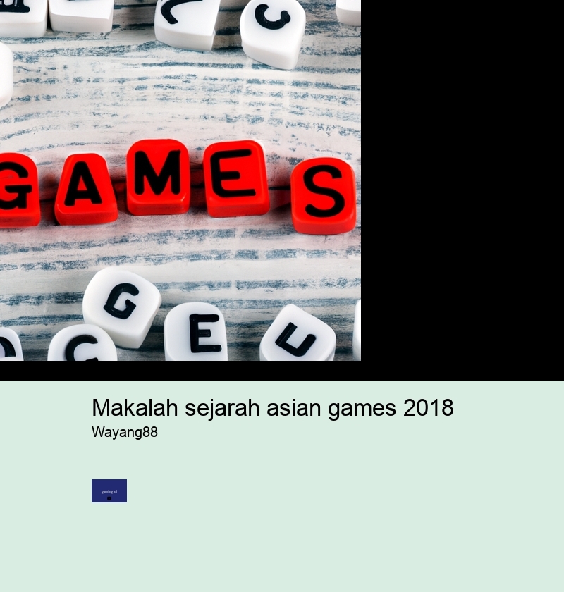 makalah sejarah asian games 2018