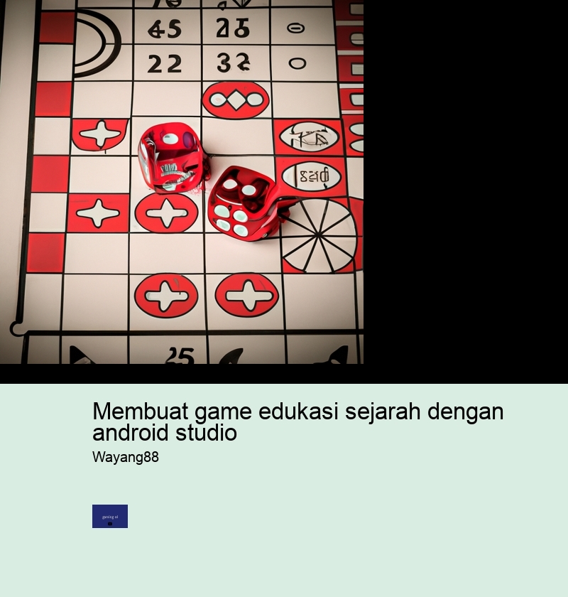 membuat game edukasi sejarah dengan android studio