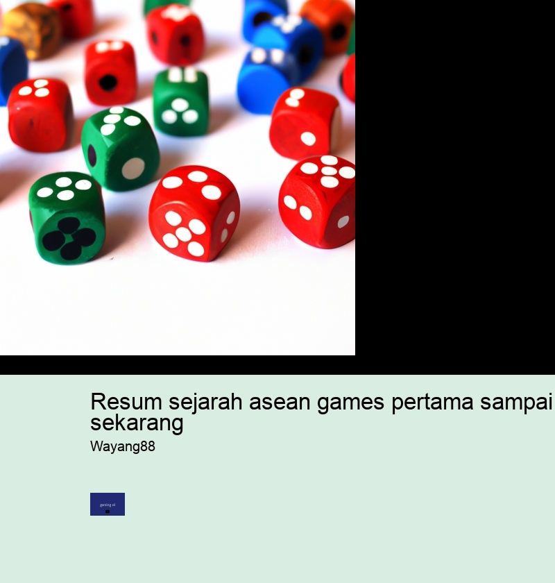 resum sejarah asean games pertama sampai sekarang