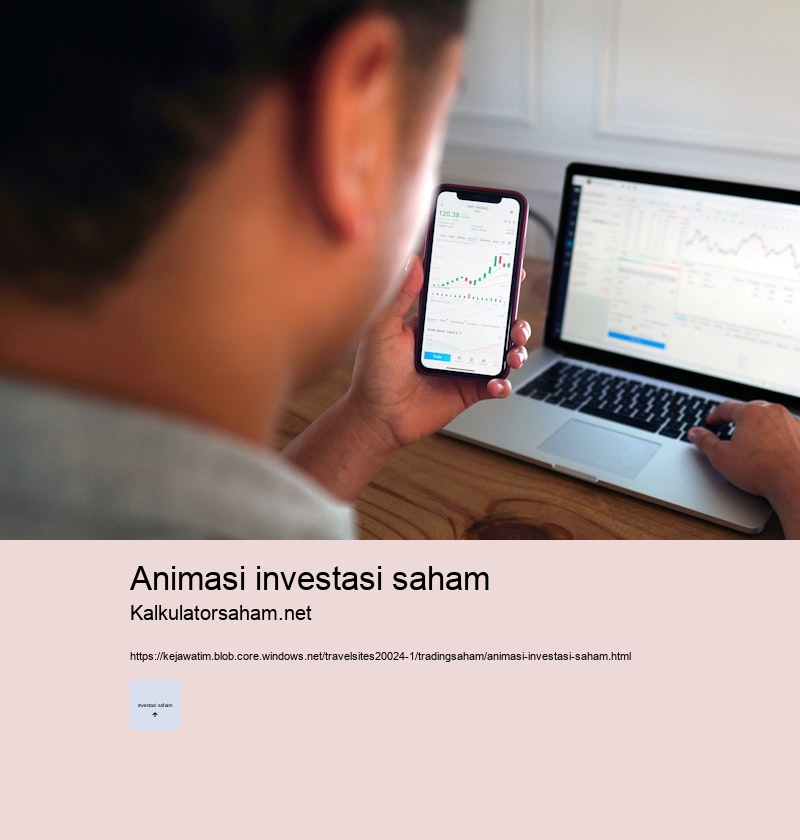 animasi investasi saham