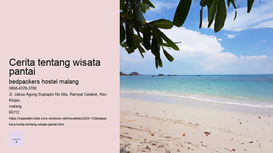 cerita tentang wisata pantai