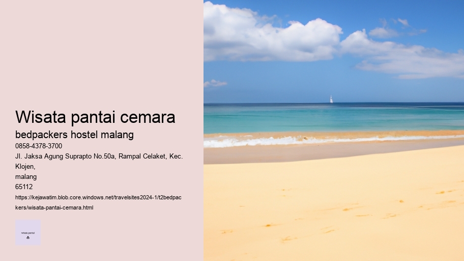 wisata pantai cemara